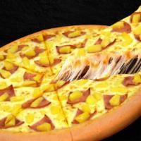 Large Stuffed Crust Hawaiian Pizza · Ham, Pineapple and Extra Cheese