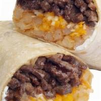 California Burrito · Angus steak, fries, cheese and sour cream