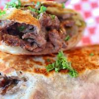 Beef Shawarma Wrap · Authentic Recipe of Beef Shawarma with 
 delicious fresh pickles and its special sauce.
(Goo...
