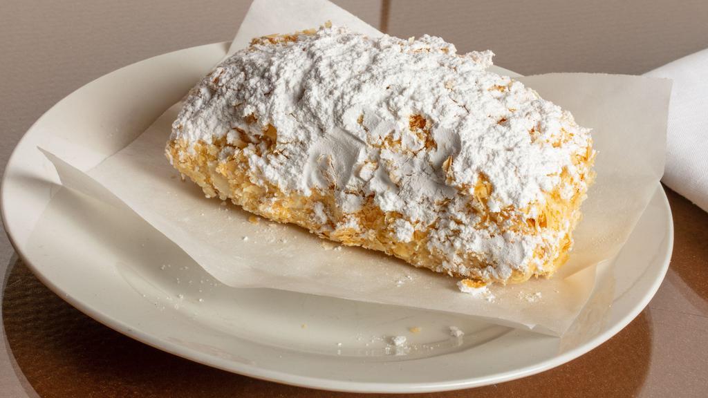 Napoleon (Family Recipe) · Puff pastry stuffed with delicious cream.