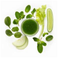 Green Traffic · Spinach, Green Apple, Celery, Cucumber, Ginger & Mint.