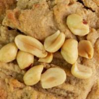 Peanut Butter · Made with real 100% peanut butter and topped with a hint of sugar topping and freshly roaste...
