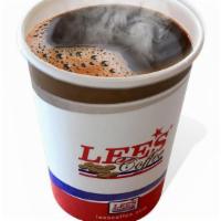 Hot Black Coffee (L) · Lee Coffee Vanilla 6oz