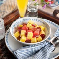 Large Mixed Fruit · watermelon, pineapple, grapes, strawberry