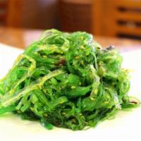 Seaweed Salad · Seasoned seaweed.