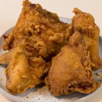 Four Piece Chicken Only  (Mixed) · Our signature half kettle fried chicken (breast, wing, thigh, and
drumstick).