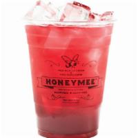 Honey Hibiscus · Iced Honey with Natural Red Roseberry Flavor Hibiscus Tea.