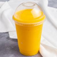 Smoothies · Flavors are strawberry, peach, mango, and wild berry. Add a fresh banana for an additional c...