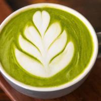 Matcha Latte · Ceremonial grade unsweetened matcha with choice of milk