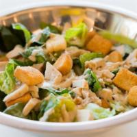 Side Caesar Salad (V) · romaine lettuce, parmesan, croutons, caesar dressing