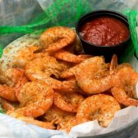 Peel 'N Eat Shrimp  · With Old Bay® seasoning, served hot or cold.