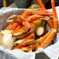 Crab Daddy Feast Crab Bucket · Snow, Dungeness and King Crab.