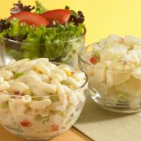 Potato Salad · 240-320 calories.
