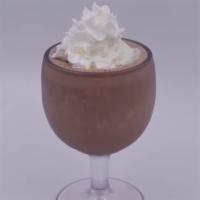 Choc  Shake · Made with real Ice Cream & milk.