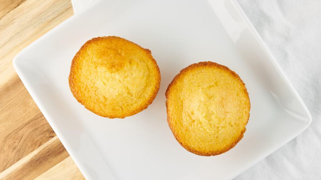 Corn Bread · 2 corn bread muffins