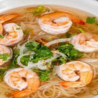 Shrimp Pho · Large bowl add $2.00 more