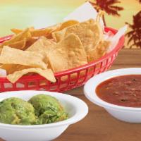 Chips, Salsa And Guacamole · 