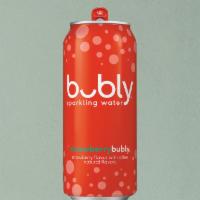 Bubly Strawberry Sparkling Water · 