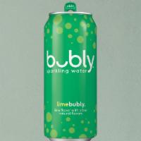 Bubly Lime Sparkling Water · 16 oz can