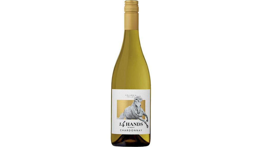 14 Hands Chardonnay (750 Ml) · There's more than meets the eye when it comes to our Chardonnay. A bright twist of lime unfolds into a silky caramel and vanilla finish for an invigorating flavor profile that breaks all the rules.