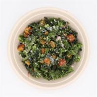 Kale Salad · lemon vin, pecorino, pine nuts, croutons
