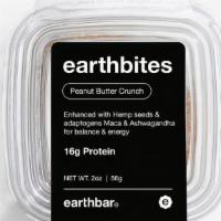Earthbar - Peanut Butter Crunch Earthbites · Enhanced with Hemp Seeds & adaptogens Maca & Ashwagandha for balance & energy.