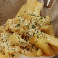 French Fries · Plain, Cajun, or Garlic Butter