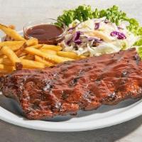 Bbq Ribs (Half Rack) · Half rack St. Louis cut spareribs with our signature Memphis. dry spice rub, slow-cooked and...