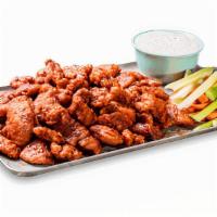 Boneless Wings Appetizer · Seasoned and tossed in your choice of one of the following sauces: Rich & Sassy, Sweet & Zes...