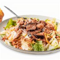 Dave'S Sassy Bbq Salad · Choice of Georgia Chopped Pork, Texas Beef Brisket or. Chicken (BBQ pulled, grilled or crisp...