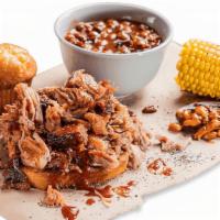 1 Meat Platter · Choose your 1 meat selection. Served with choice of two sides and a Corn Bread Muffin. Price...