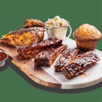 Louis Rib-N-Meat Combo · A 1/3 slab of our award-winning spareribs plus your choice of any one meat selection. Served...
