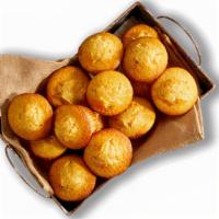 Corn Bread Muffins · Fresh baked Honey Buttered Corn Bread Muffins.