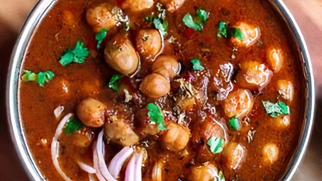 Punjabi Chole · Punjabi home style chickpeas | braised in onion tomato Masala.