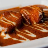 Chicken Tikka Masala · Tandoori chicken breast | creamy tomato sauce | fenugreek.