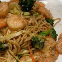 Shrimp Yakisoba · stir fried noodles with shrimp