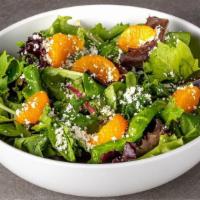 House Side Salad · Mixed Greens, Feta Cheese, Madarin Oranges, Balsamic Vinaigrette. Served with Fresh Baked Fo...