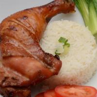 Roast Chicken With Fragrant Rice · Seasons roast chicken with rice - specially marinated tender chicken roasted with fragrant j...