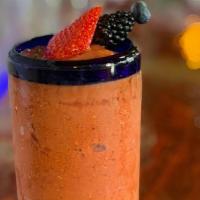 Berry Antioxidant Smoothie · Strawberries, blackberries, blueberries, banana, goji berries, golden berries, dates and pom...