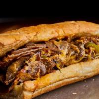 Napoli Cheesesteak · Try our twist on the Classic Philly Cheesesteak featuring our in house Roast Beef, Bell Pepp...