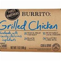 Three Bold Brothers Chicken Burrito 7 Oz · 