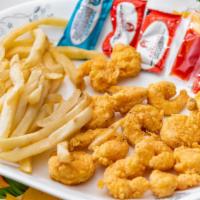 Shrimp Combo · (10, 15, 20, or 25 pieces) Shrimp, 1 Tartar Sauce, 1 Side Order (french fries, cole slaw, ma...