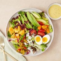 Gp'S Classic-Ish Cobb · 7-minute egg, avocado, tomatoes, Point Reyes blue cheese, roasted golden beets, Mama Lil’s p...