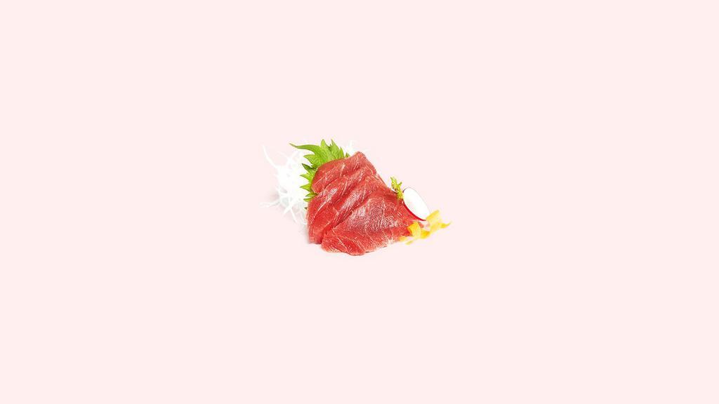 Tuna Sashimi · 4 sliced per order.