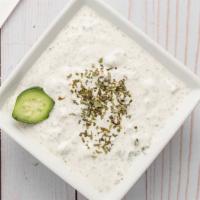 Mast O Khiar · Veggie. Yogurt mixed with chopped persian cucumber and mint.