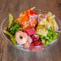 Build Your Own Small Fish Poke Bowl · If you choose one fish type, will apply as 2 protein.