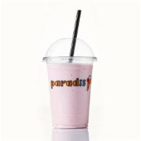 Strawberry Vanilla Bean Milkshake · The perfect combination of handcrafted vanilla bean ice cream and strawberry sorbet. Our van...