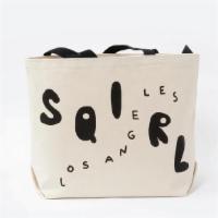 *New* Sqirl Away Market + Wine Tote · Made in the U.S.A.. Printed on 100% 15oz. cotton.  . Designed by Stephen Bogdan.. Holds All ...