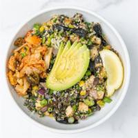 Build Your Own Moonbowl · Choose your ingredients to make the perfect moonbowl. Served with a lemon wedge and a base o...