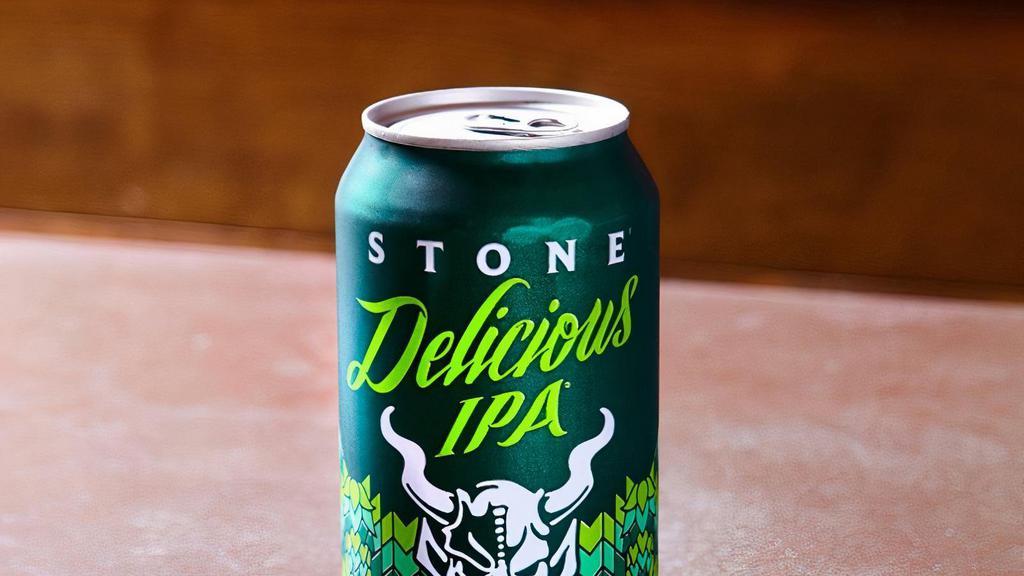 Stone Delicious Ipa · A citrusy IPA with Lemondrop and El Dorado Hops. Spicy, Herbal, Citrusy, and very easy to drink!